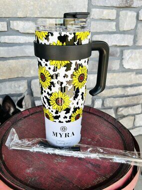 Wide Wyoming Tumbler In Yellow
